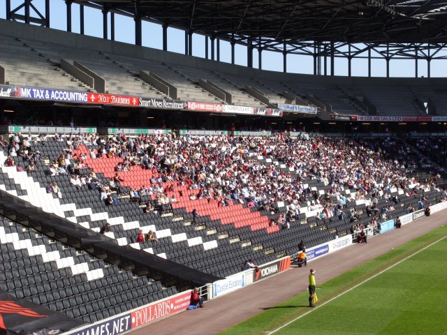 The East Stand During the Match